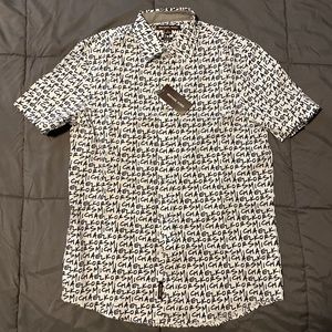 Michael Kors short sleeve shirt, classic fit.